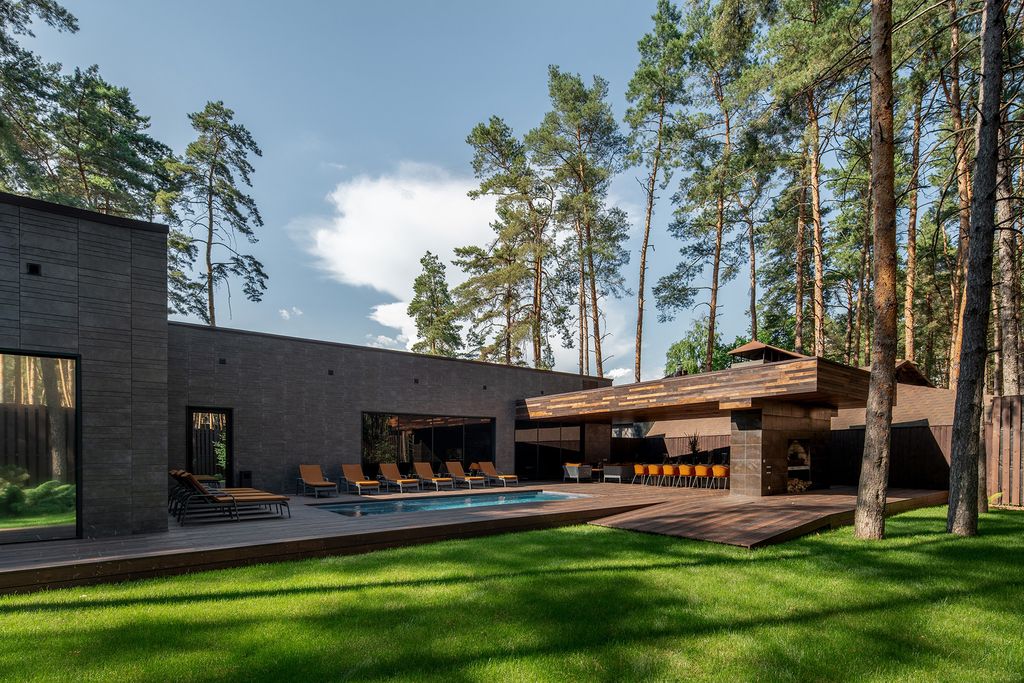 Chalet 5.0 House in Verholy Relax Park, Ukraine by YOD Design Lab 