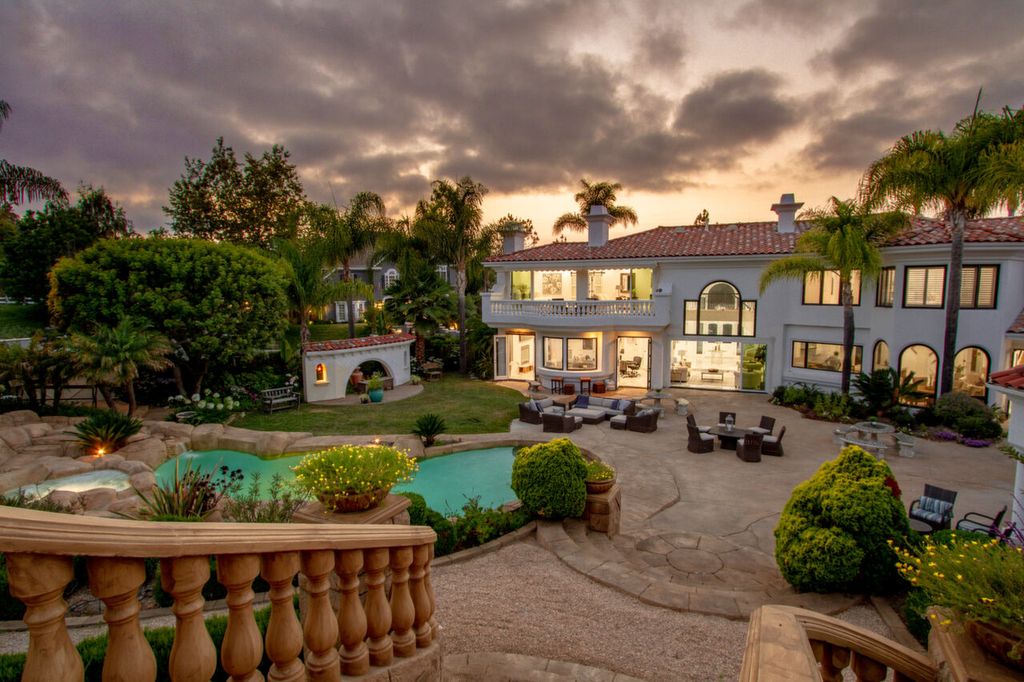 The Home in San Juan Capistrano is a luxurious gate-guarded estate where Modern European style meets contemporary design now available for sale. This home located at 28572 Paseo Zorro, San Juan Capistrano, California