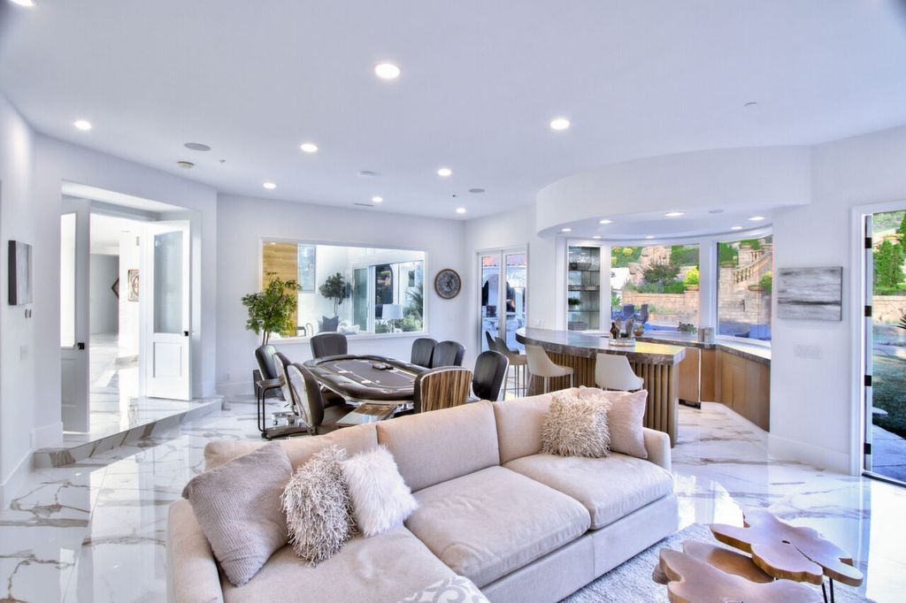 The Home in San Juan Capistrano is a luxurious gate-guarded estate where Modern European style meets contemporary design now available for sale. This home located at 28572 Paseo Zorro, San Juan Capistrano, California
