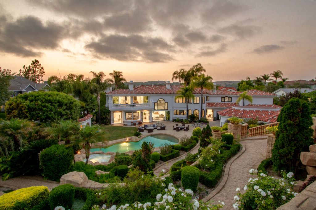 The Home in San Juan Capistrano is a luxurious gate-guarded estate where Modern European style meets contemporary design now available for sale. This home located at 28572 Paseo Zorro, San Juan Capistrano, California
