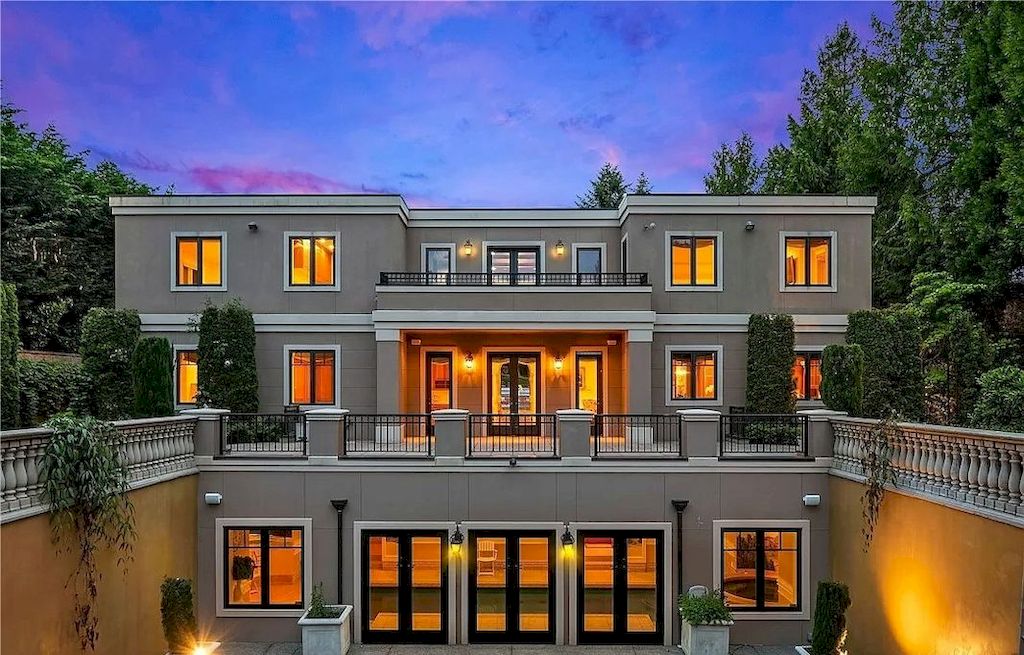 The Enchanting Mansion in Washington is an amazing home now available for sale. This home is located at 8626 NE 24th St, Clyde Hill, Washington