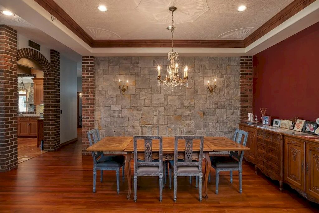 The Endlessly Country Chateau in Oregon is designed and crafted with pieces by local artisans with materials imported from all over the world now available for sale. This home is located at 26480 SW Wilken Ln, West Linn,  Oregon