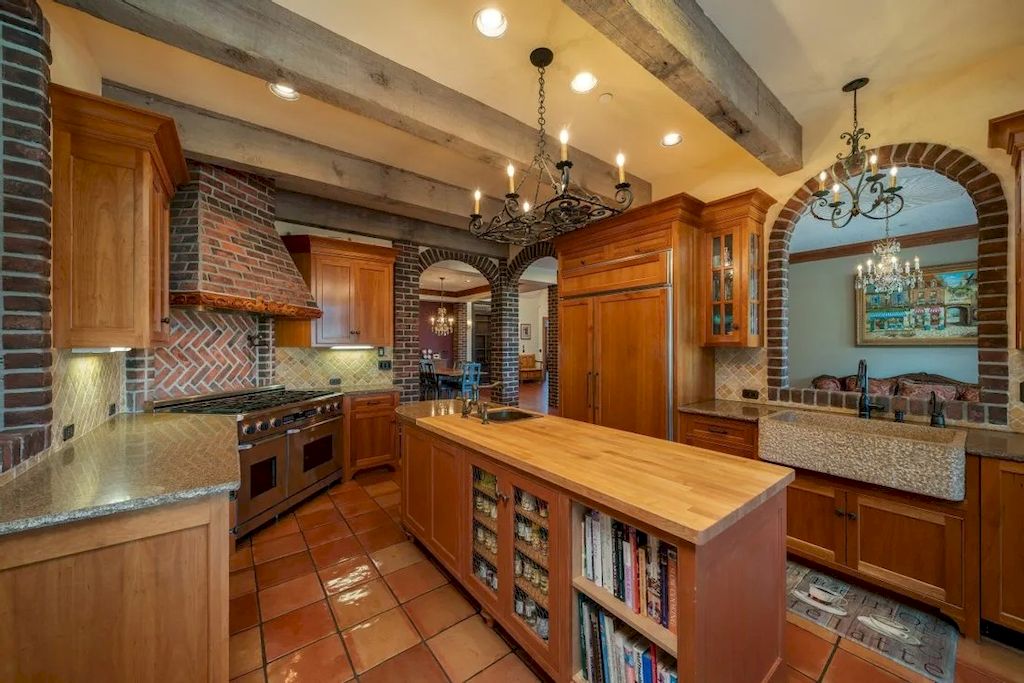 The Endlessly Country Chateau in Oregon is designed and crafted with pieces by local artisans with materials imported from all over the world now available for sale. This home is located at 26480 SW Wilken Ln, West Linn,  Oregon