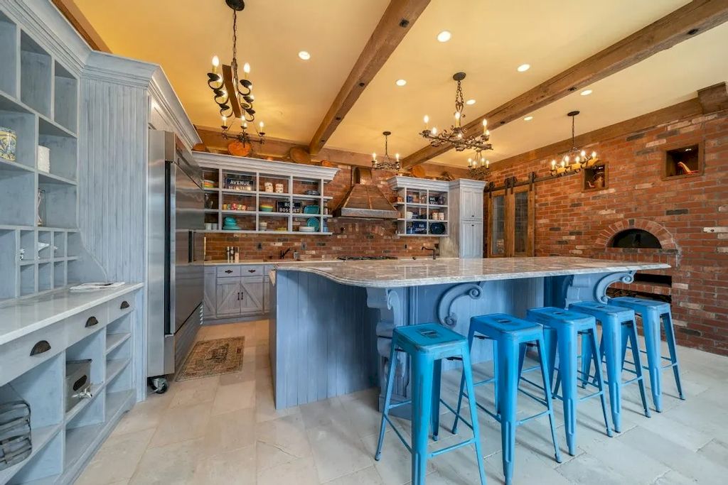 The Endlessly Country Chateau in Oregon is designed and crafted with pieces by local artisans with materials imported from all over the world now available for sale. This home is located at 26480 SW Wilken Ln, West Linn,  Oregon