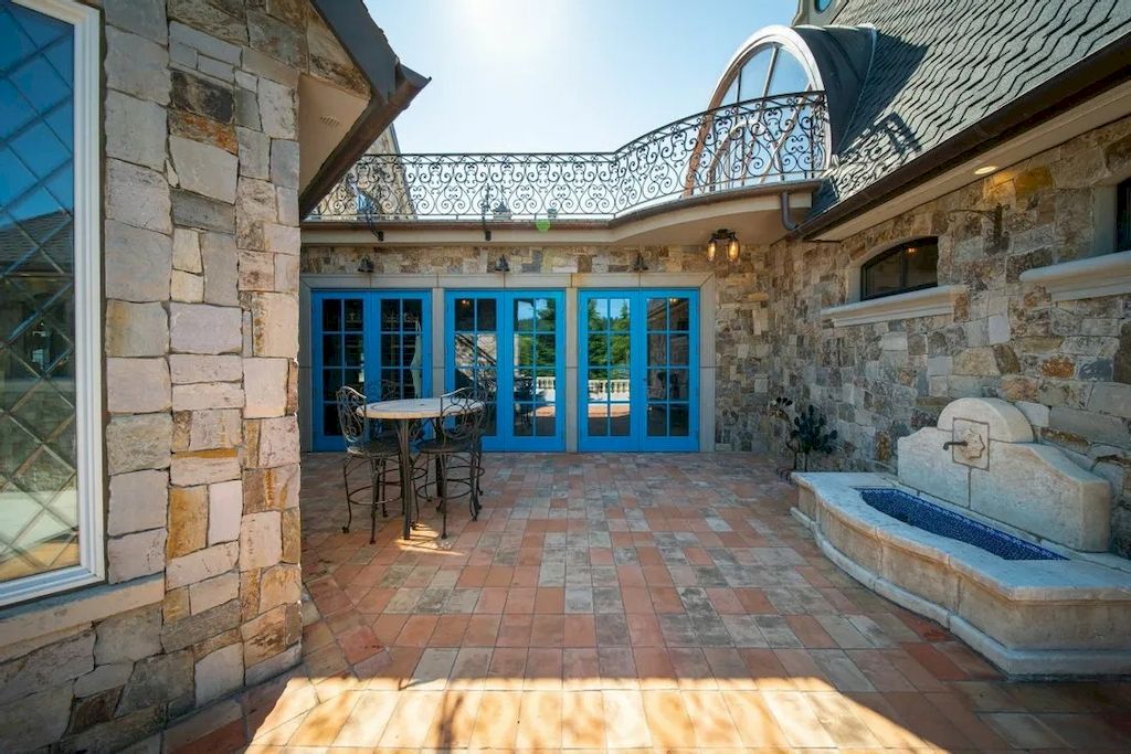 The Endlessly Country Chateau in Oregon is designed and crafted with pieces by local artisans with materials imported from all over the world now available for sale. This home is located at 26480 SW Wilken Ln, West Linn,  Oregon