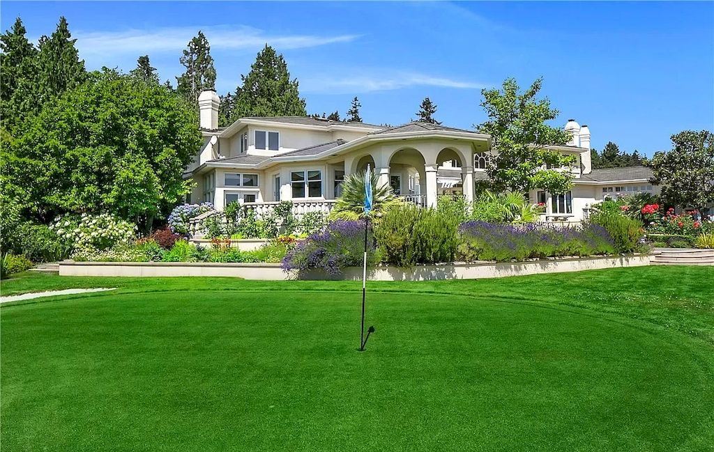 The Waterfront Estate in Washington offers meticulous craftsmanship & unmatched quality now available for sale. This home is located at 5330 Butterworth Rd, Mercer Island, Washington