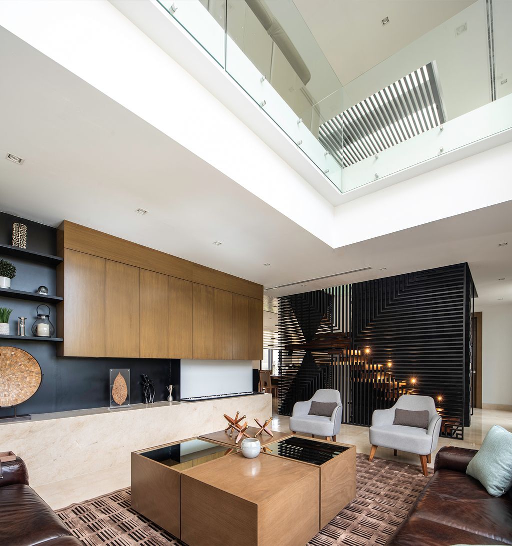 GS House a Contemporary White Three story House by Nova Arquitectura 13