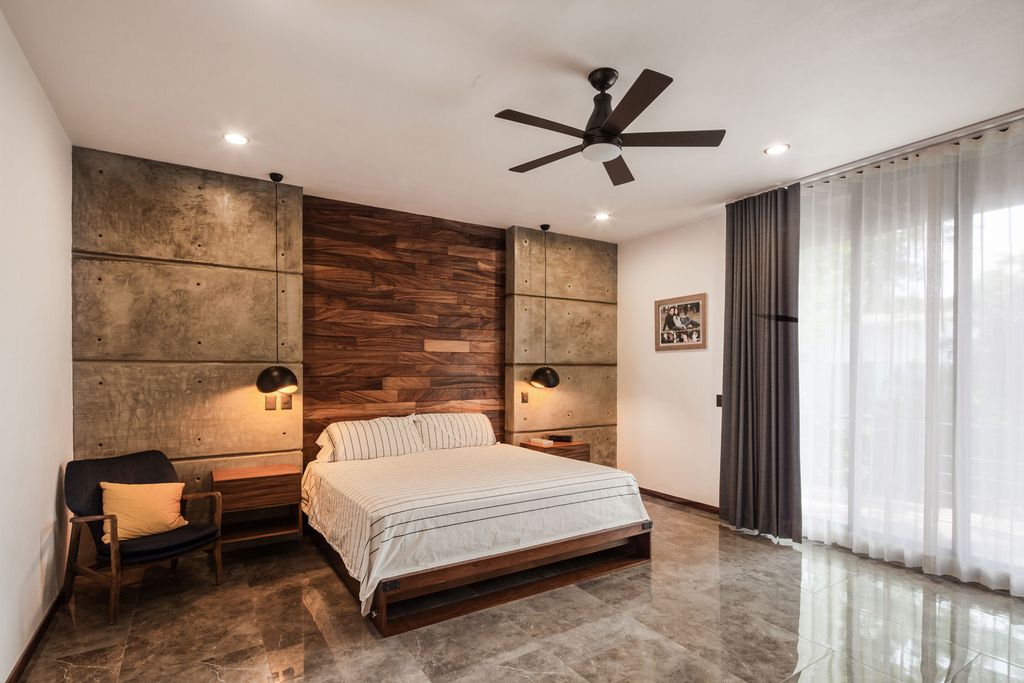 Hilca House, Combines Stone, Concrete & Wood by Di Frenna Arquitectos