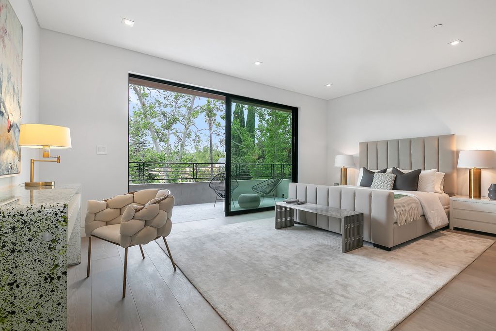 The Home in Los Angeles is a 2021 construction with exquisite Italian finishes featuring rooftop deck, basement and large lot now available for sale. This home located at 716 N Fuller Ave, Los Angeles, California