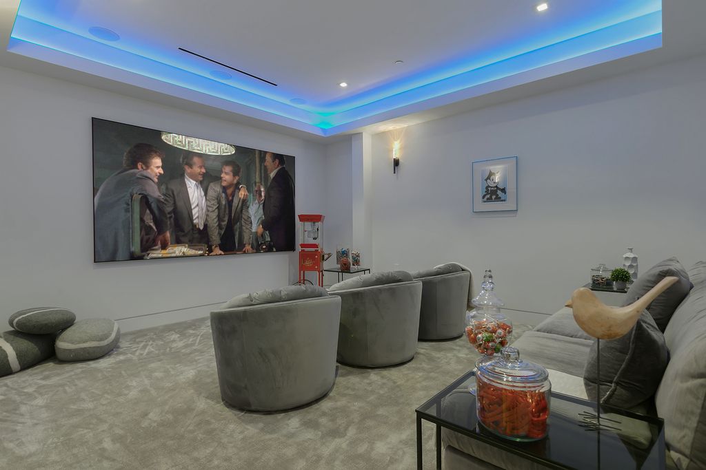 The Home in Los Angeles is a 2021 construction with exquisite Italian finishes featuring rooftop deck, basement and large lot now available for sale. This home located at 716 N Fuller Ave, Los Angeles, California