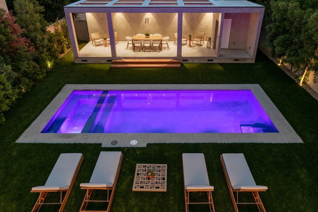 The Home in Los Angeles is a 2021 construction with exquisite Italian finishes featuring rooftop deck, basement and large lot now available for sale. This home located at 716 N Fuller Ave, Los Angeles, California