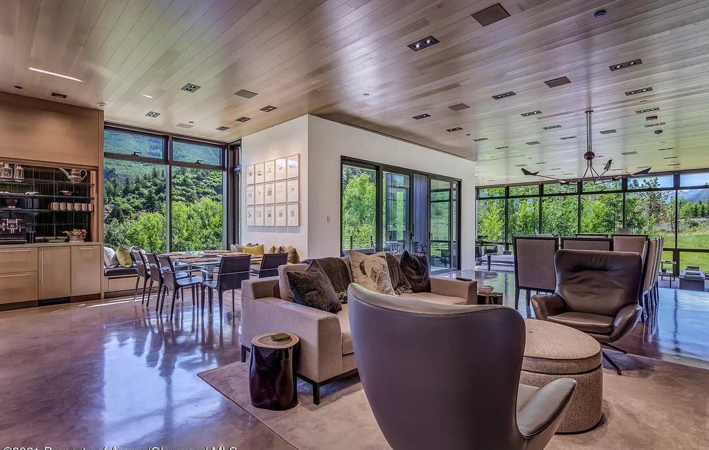 Incredible Aspen house in Colorado designed by CCY Architects sells for $37,000,000