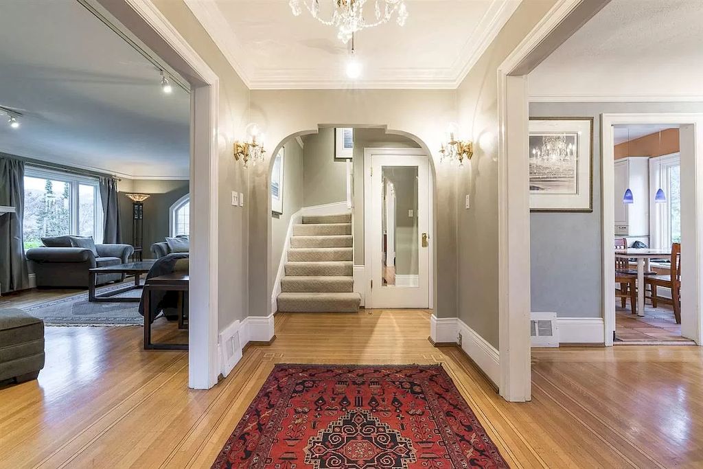 The Lovely House in Vancouver is surrounded by incredible gardens now available for sale. This home is located at 2588 Courtenay St, Vancouver, BC V6R 3X3, Canada