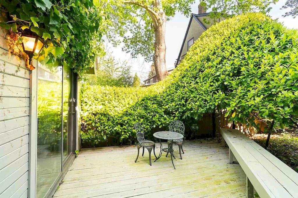 The Lovely House in Vancouver is surrounded by incredible gardens now available for sale. This home is located at 2588 Courtenay St, Vancouver, BC V6R 3X3, Canada
