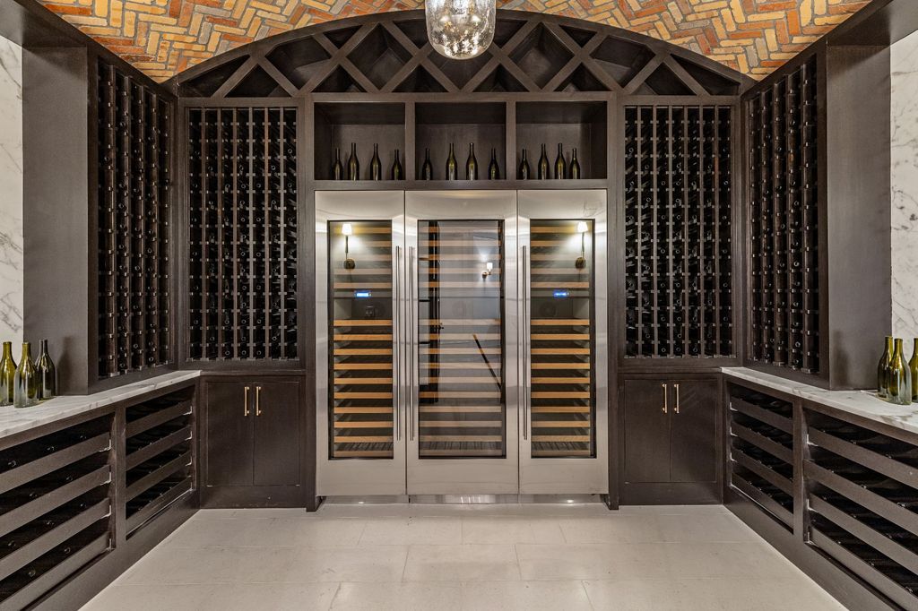 The French Mansion in California is a magnificent modern estate perched in the prestigious double-gated Estates at The Oaks of Calabasas now available for sale. This home located at 25314 Prado De La Felicidad, Calabasas, California