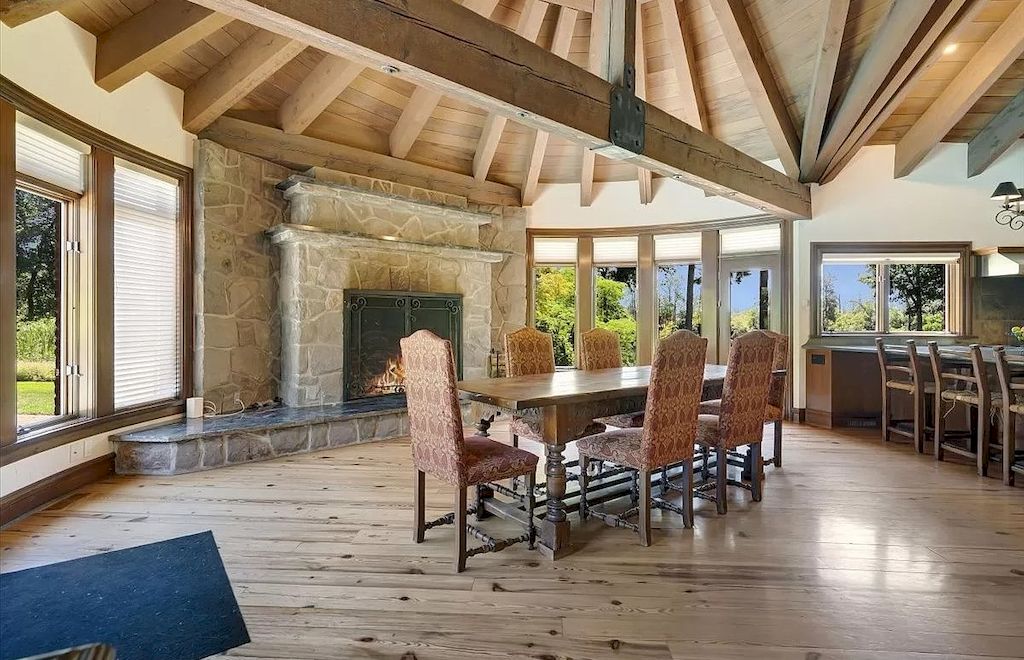 The One-of-a-Kind English Manor in Oregon combines prestigious entertaining areas with comfortable spaces now available for sale. This home is located at 2890 SW Riverfront Ter, Wilsonville, Oregon