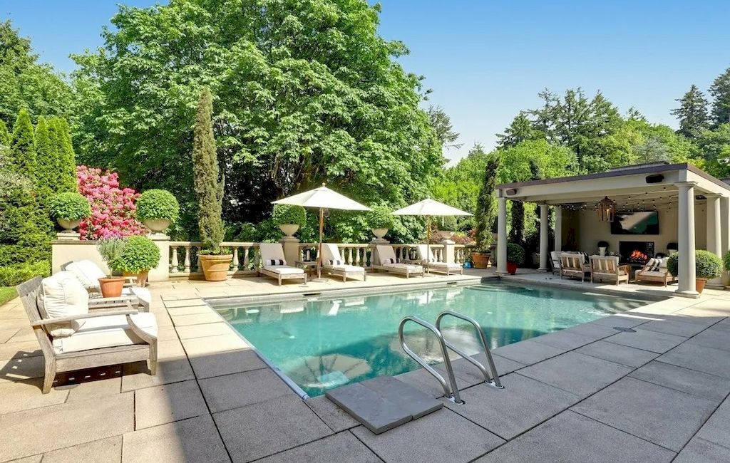 The Premier Mediterranean Home in Oregon is a Rare and out-of-the-ordinary home now available for sale. This home is located at 2681 SW Buenavista Dr, Portland, Oregon