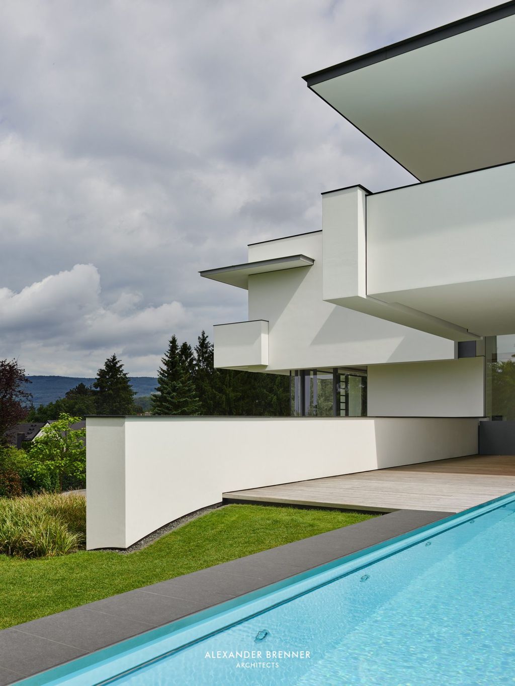Sonnenberg House Two story House by Alexander Brenner Architects 11