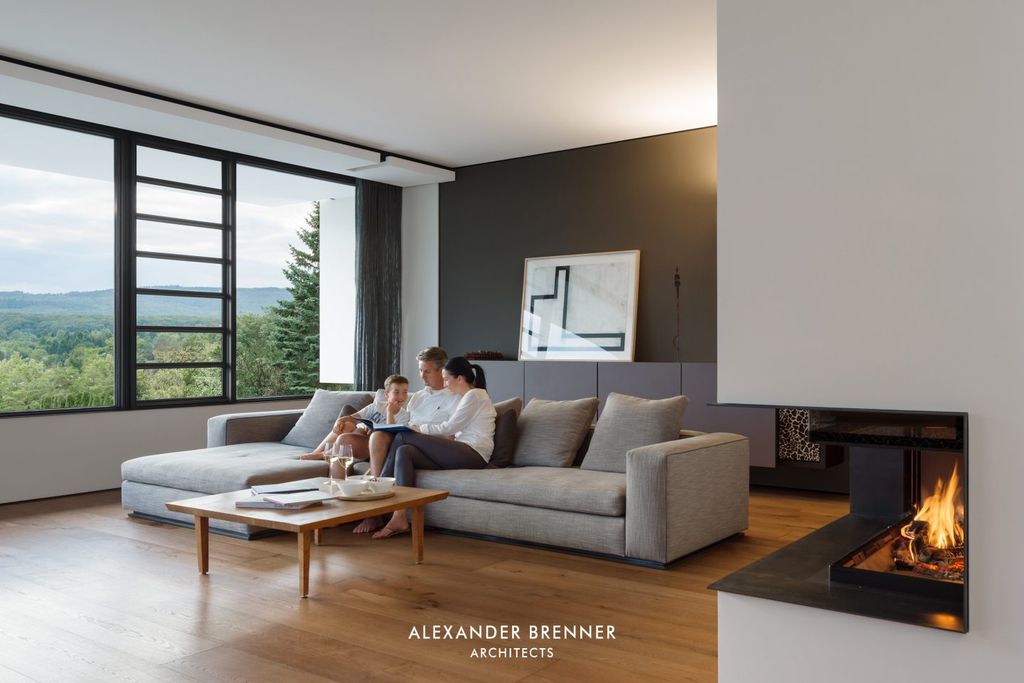 Sonnenberg House Two story House by Alexander Brenner Architects 17