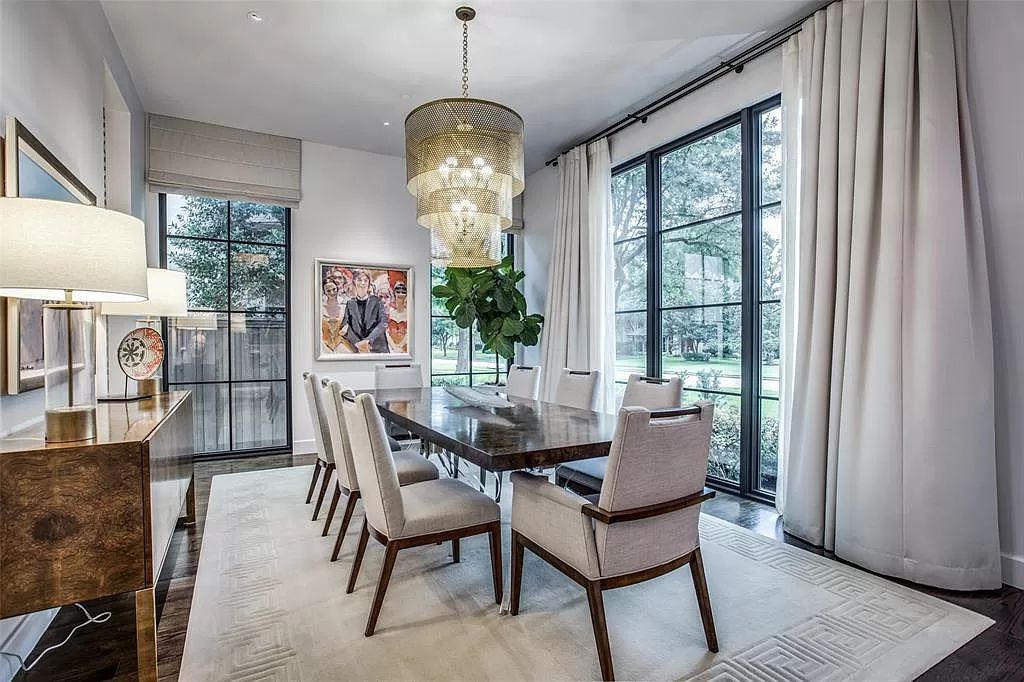 he Home in Dallas is a sophisticated property in a prime location in the fairway of University Park having strong indoor-outdoor connection now available for sale. This home located at 3928 Marquette St, Dallas, Texas