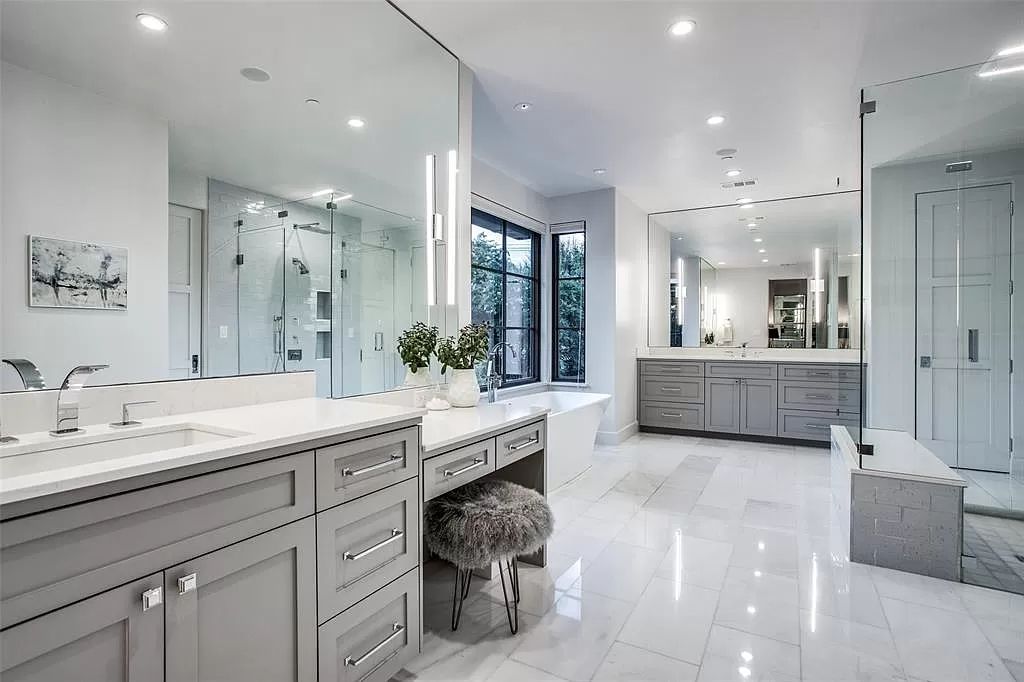 he Home in Dallas is a sophisticated property in a prime location in the fairway of University Park having strong indoor-outdoor connection now available for sale. This home located at 3928 Marquette St, Dallas, Texas