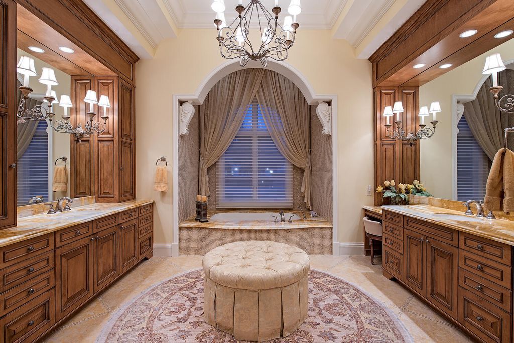 The Home in Naples is a luxurious custom built residence on one of the most sought after streets in Grey Oaks now available for sale. This home located at 2148 Canna Way, Naples, Florida