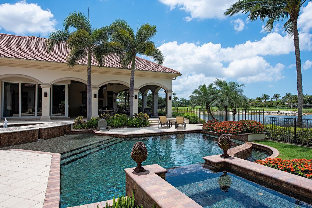 The Home in Naples is a luxurious custom built residence on one of the most sought after streets in Grey Oaks now available for sale. This home located at 2148 Canna Way, Naples, Florida