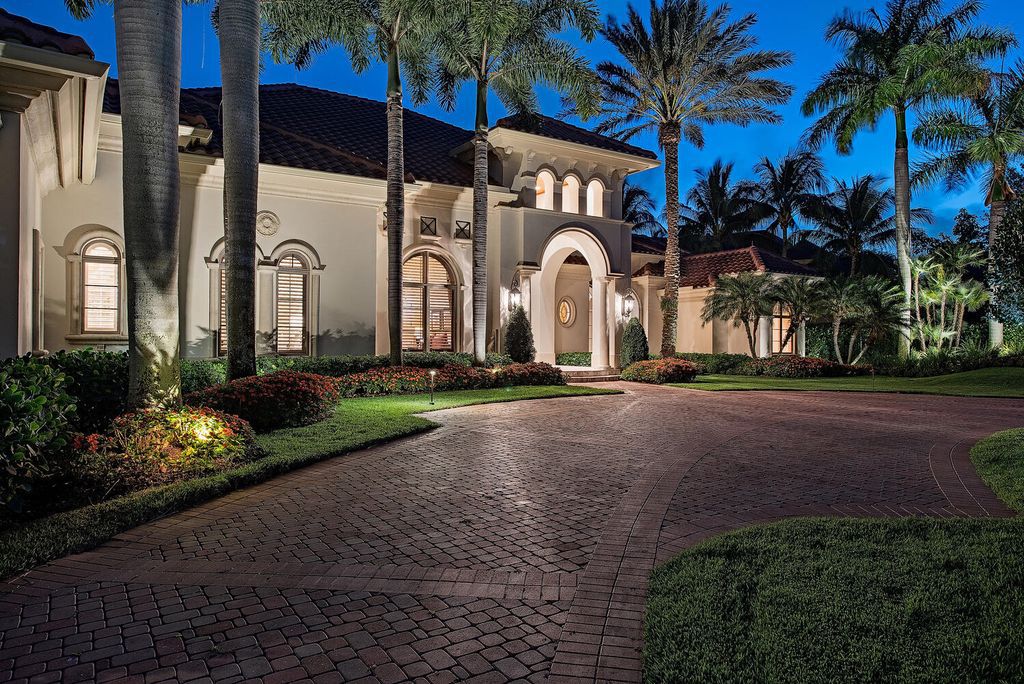 The Home in Naples is a luxurious custom built residence on one of the most sought after streets in Grey Oaks now available for sale. This home located at 2148 Canna Way, Naples, Florida