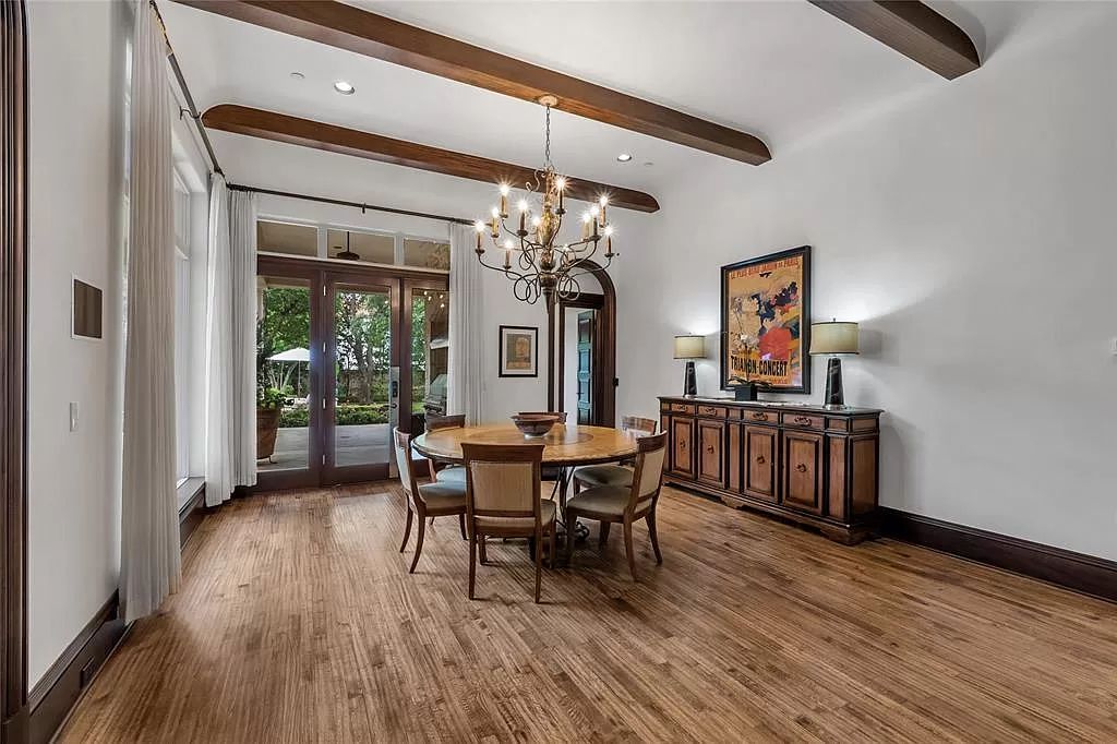 The Home in Dallas is an Old Preston Hollow estate meets elevated luxury living for a retreat of the highest order now available for sale. This home located at 5810 Park Ln, Dallas, Texas