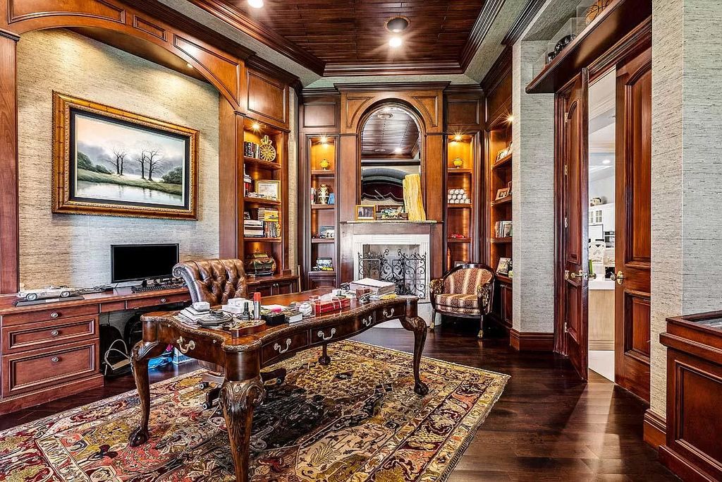The Boca Raton Home is a luxurious five-bedroom estate complemented by the refreshed decor, seamlessly blending clean lines and traditional elegance now available for sale. This home located at 1869 Sabal Palm Dr, Boca Raton, Florida