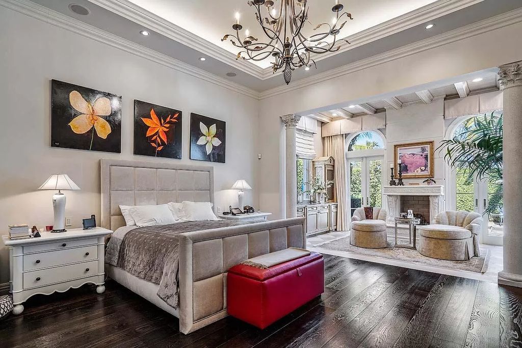 The Boca Raton Home is a luxurious five-bedroom estate complemented by the refreshed decor, seamlessly blending clean lines and traditional elegance now available for sale. This home located at 1869 Sabal Palm Dr, Boca Raton, Florida