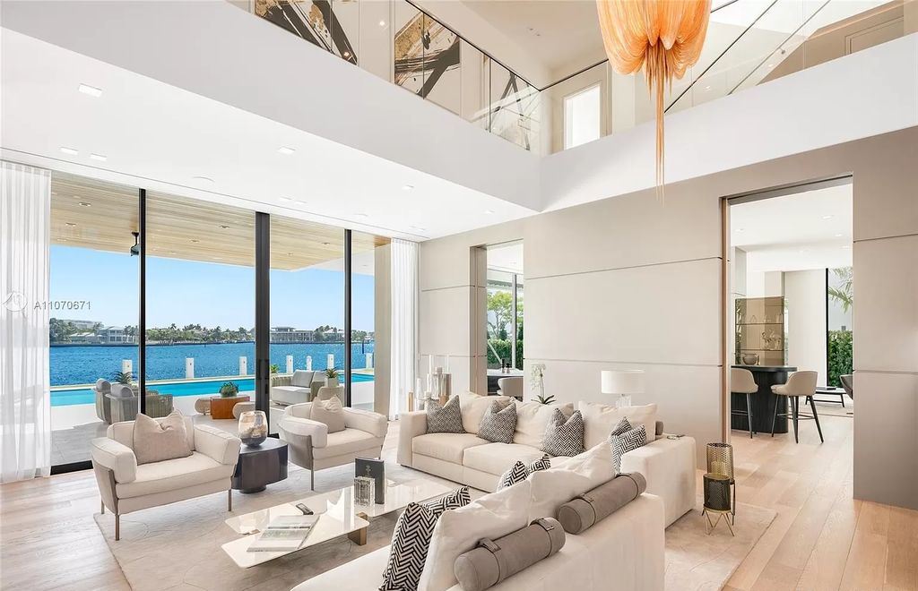 The Mansion in Fort Lauderdale is a luxurious masterpiece features vast Intracoastal views and generous entertaining spaces now available for sale. This home located at 2412 Laguna Dr, Fort Lauderdale, Florida