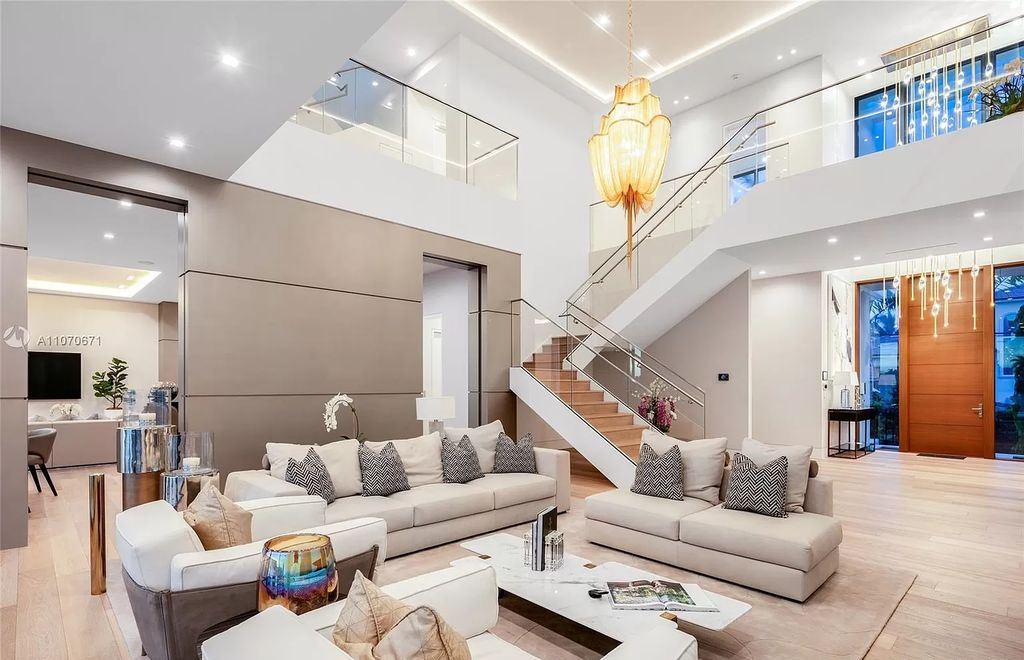 The Mansion in Fort Lauderdale is a luxurious masterpiece features vast Intracoastal views and generous entertaining spaces now available for sale. This home located at 2412 Laguna Dr, Fort Lauderdale, Florida