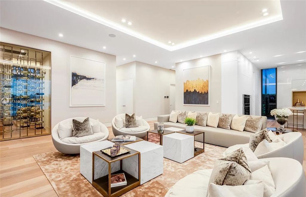 The Mansion in Fort Lauderdale is a luxurious masterpiece features vast Intracoastal views and generous entertaining spaces now available for sale. This home located at 2412 Laguna Dr, Fort Lauderdale, Florida