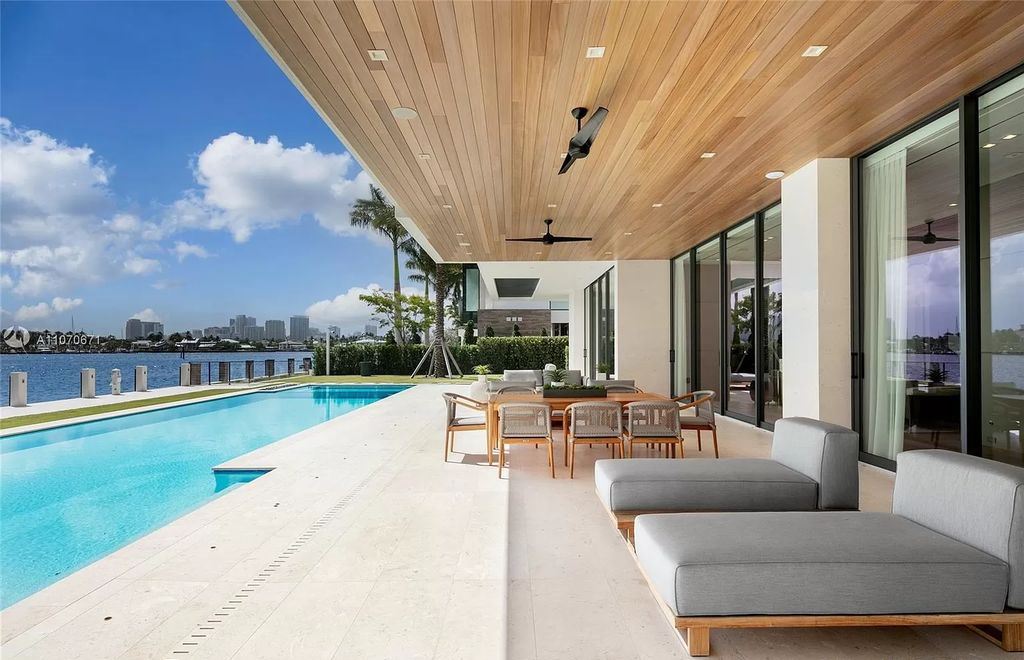 The Mansion in Fort Lauderdale is a luxurious masterpiece features vast Intracoastal views and generous entertaining spaces now available for sale. This home located at 2412 Laguna Dr, Fort Lauderdale, Florida