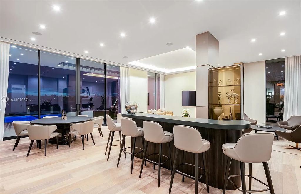The Mansion in Fort Lauderdale is a luxurious masterpiece features vast Intracoastal views and generous entertaining spaces now available for sale. This home located at 2412 Laguna Dr, Fort Lauderdale, Florida