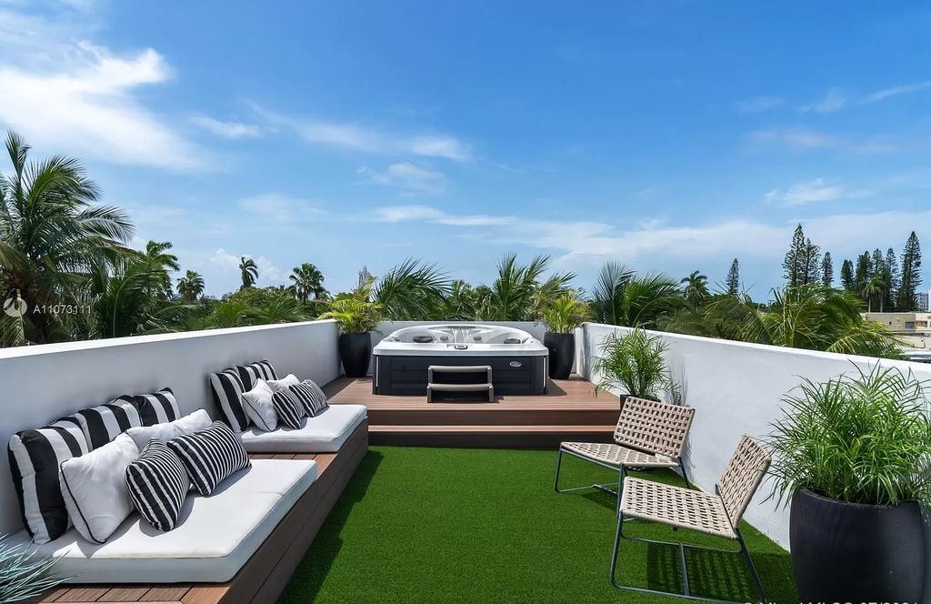 The Home in Miami Beach is a custom built masterpiece offers 6,000 sf of meticulously crafted living space along with gorgeous finishes now available for sale. This home located at 672 S Shore Dr, Miami Beach, Florida