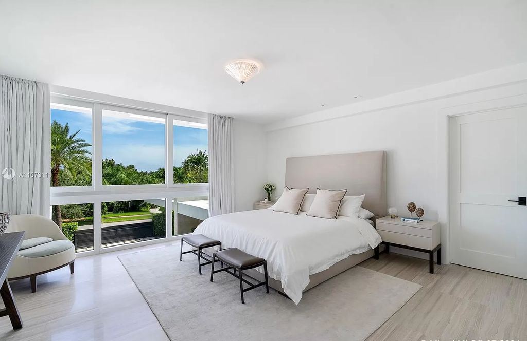The Home in Miami Beach is a custom built masterpiece offers 6,000 sf of meticulously crafted living space along with gorgeous finishes now available for sale. This home located at 672 S Shore Dr, Miami Beach, Florida