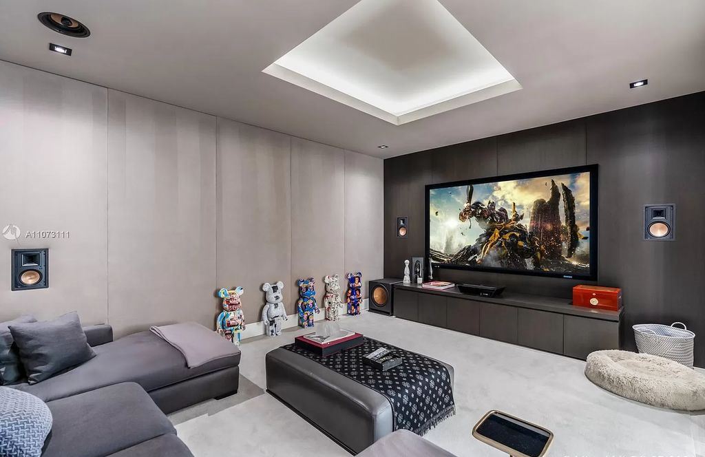 The Home in Miami Beach is a custom built masterpiece offers 6,000 sf of meticulously crafted living space along with gorgeous finishes now available for sale. This home located at 672 S Shore Dr, Miami Beach, Florida