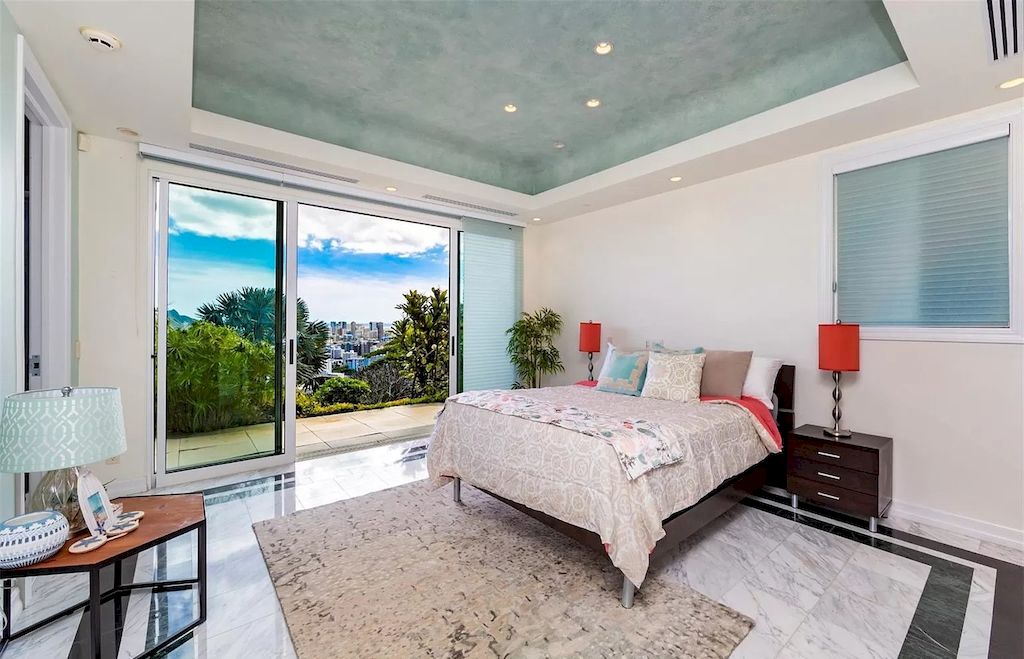 Immerse in tropical landscape and Hawaii island ambiance in a hillside $10,000,000 estate 