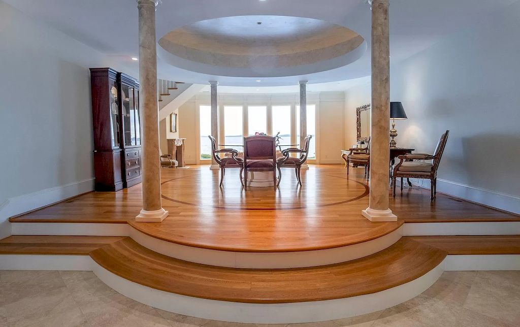 Spectacular French Country Style House by the Miles River, Maryland Hits Market for $3,495,000