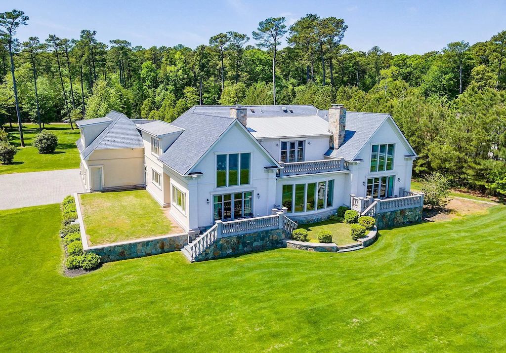 Spectacular French Country Style House by the Miles River, Maryland Hits Market for $3,495,000
