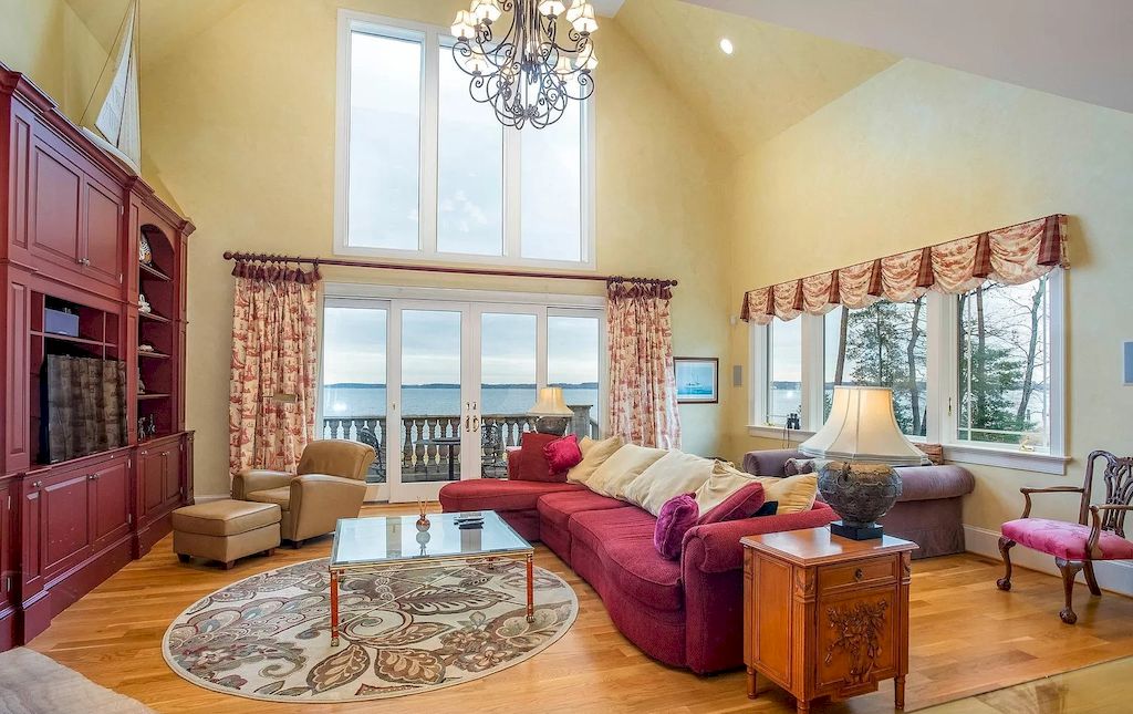 Spectacular French Country Style House by the Miles River, Maryland Hits Market for $3,495,000