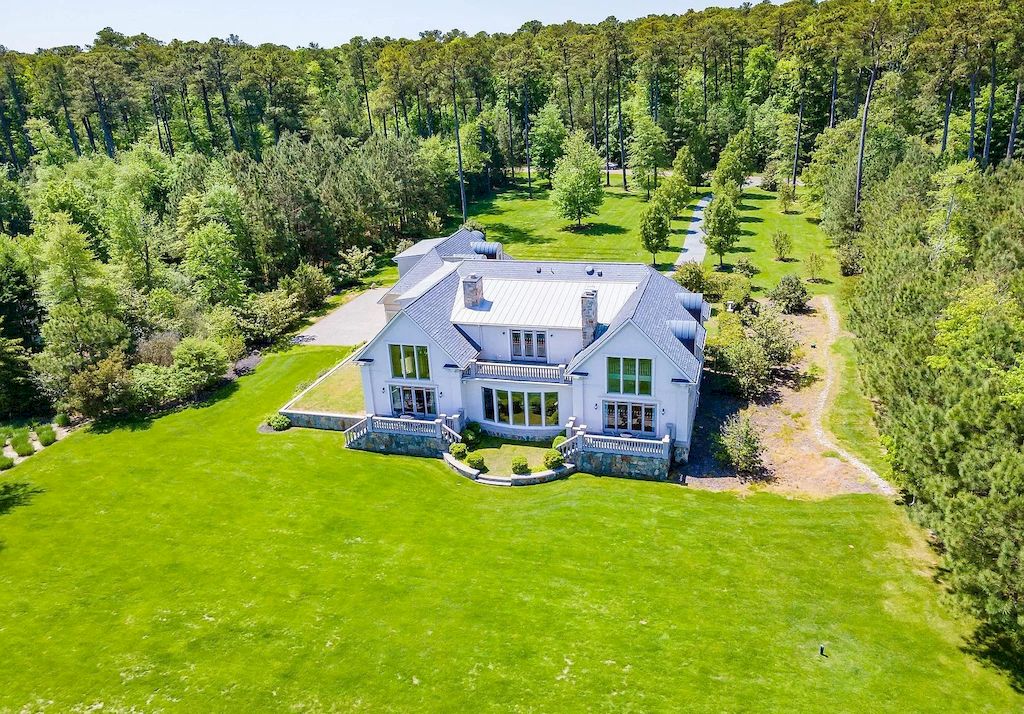Spectacular French Country Style House by the Miles River, Maryland Hits Market for $3,495,000