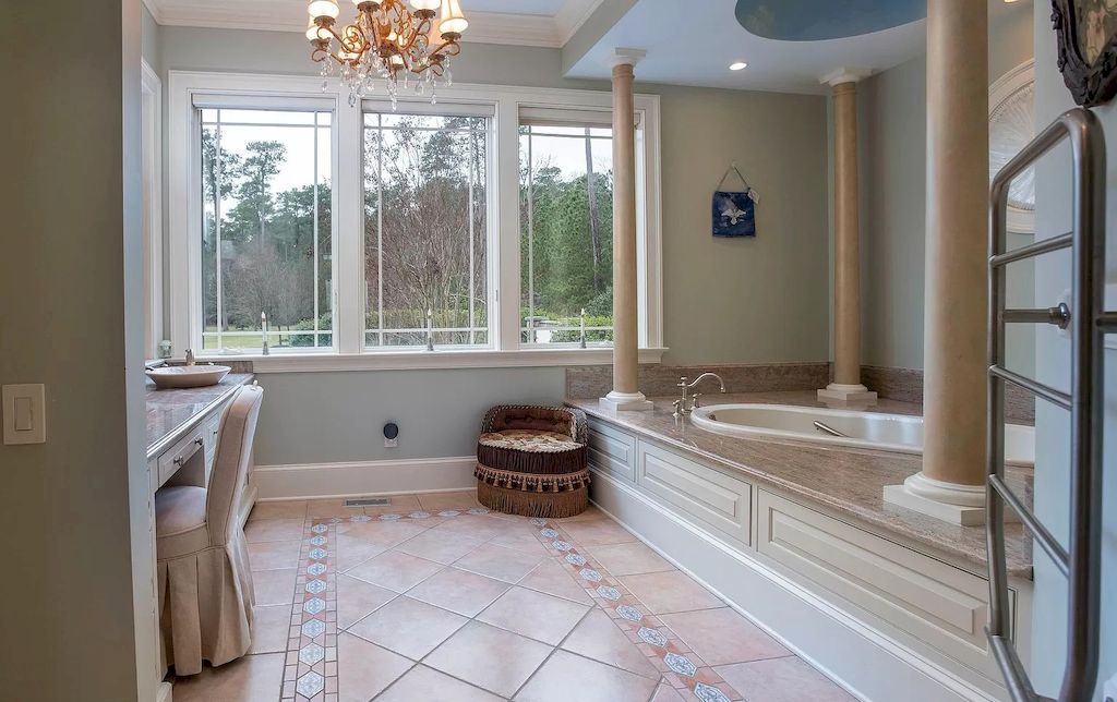 Spectacular French Country Style House by the Miles River, Maryland Hits Market for $3,495,000