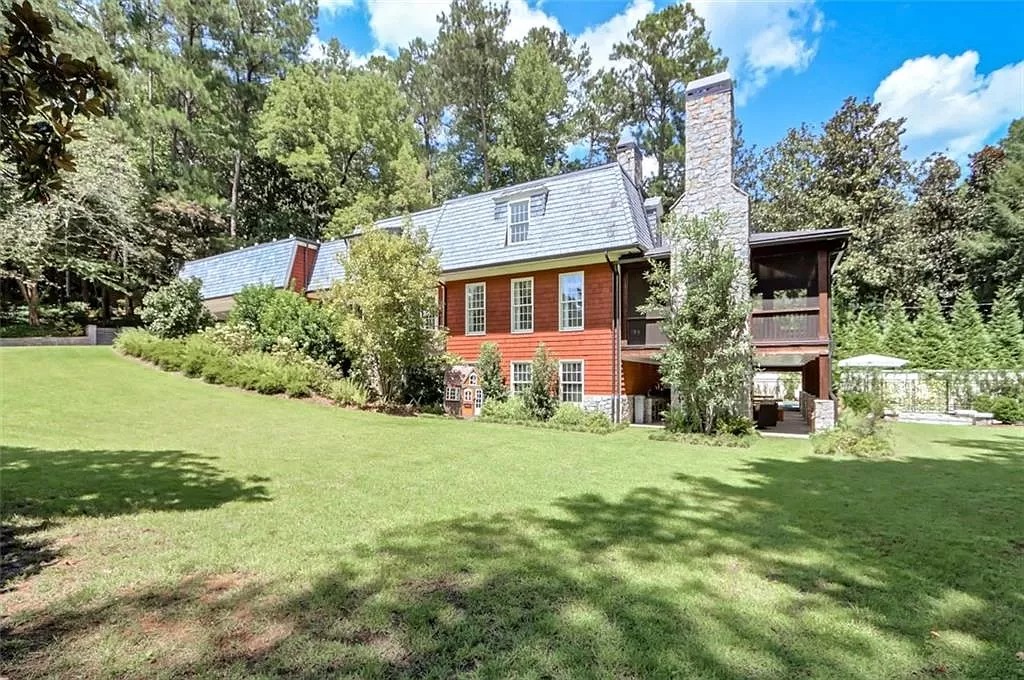 Georgia's Oasis of Enjoyment Surrounded by Greenery Priced at $3,200,000