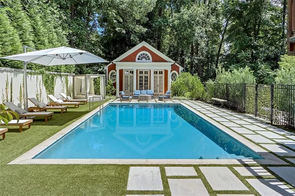 Georgia's Oasis of Enjoyment Surrounded by Greenery Priced at $3,200,000