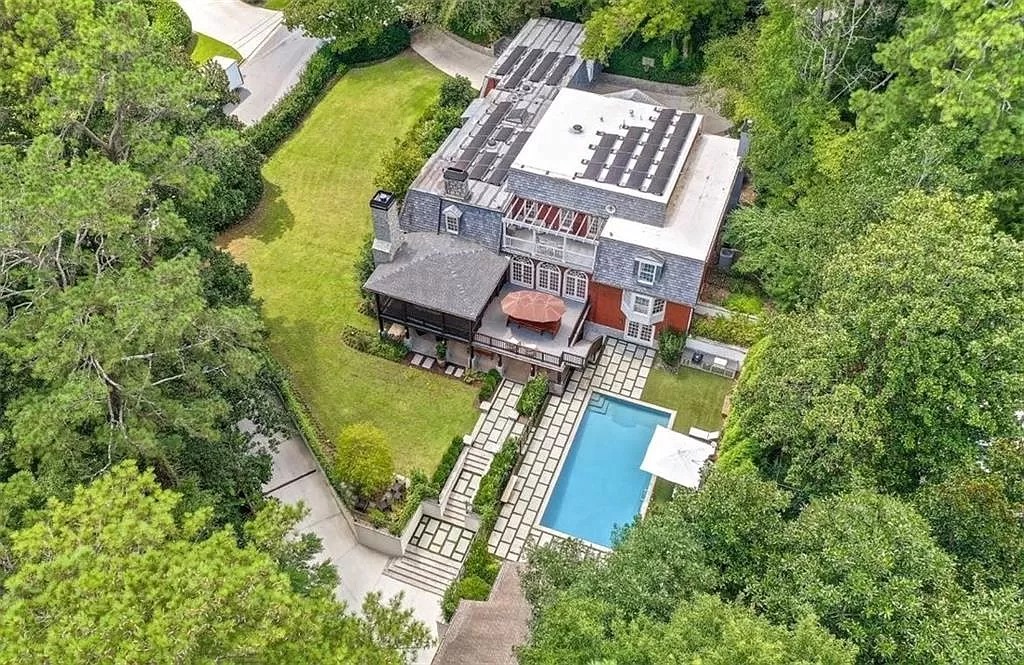Georgia's Oasis of Enjoyment Surrounded by Greenery Priced at $3,200,000