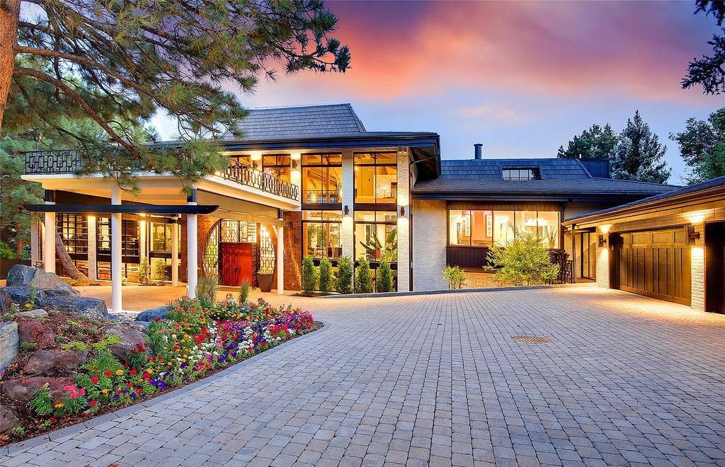 Traditional Japanese Colorado home with modern and contemporary beauty asking for $5,200,000