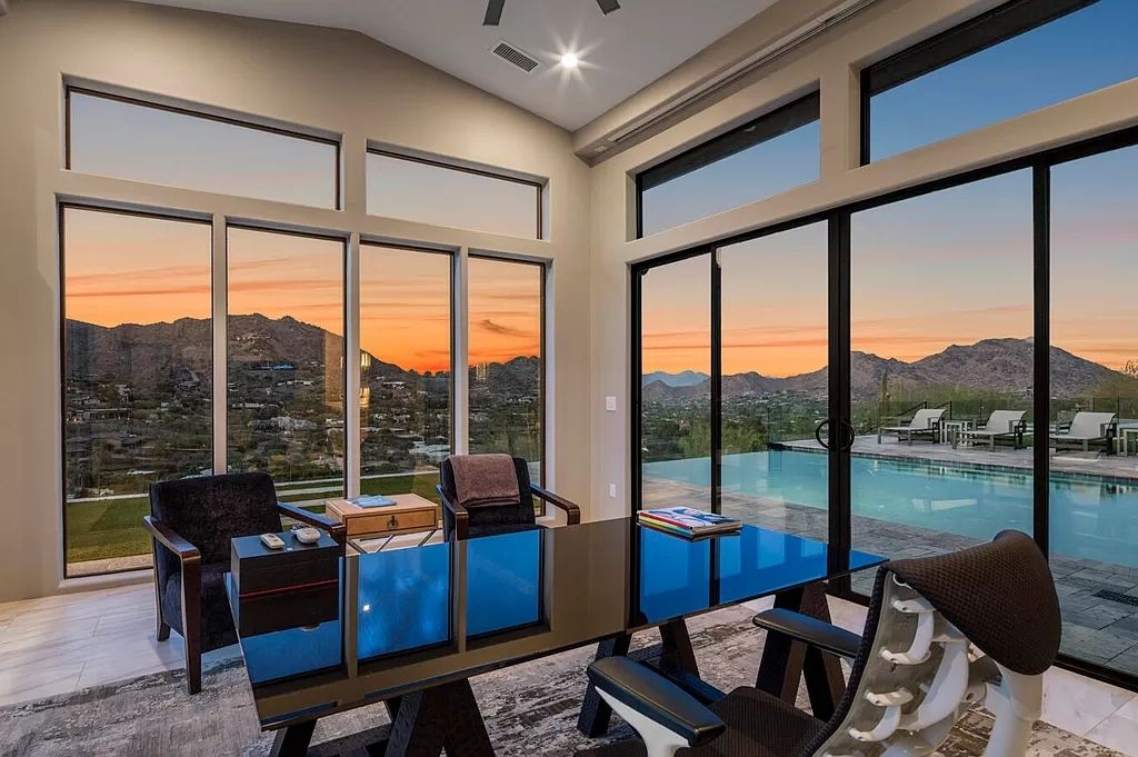 Renovated hillside home in Arizona with the finest finishes listed for $5,995,000